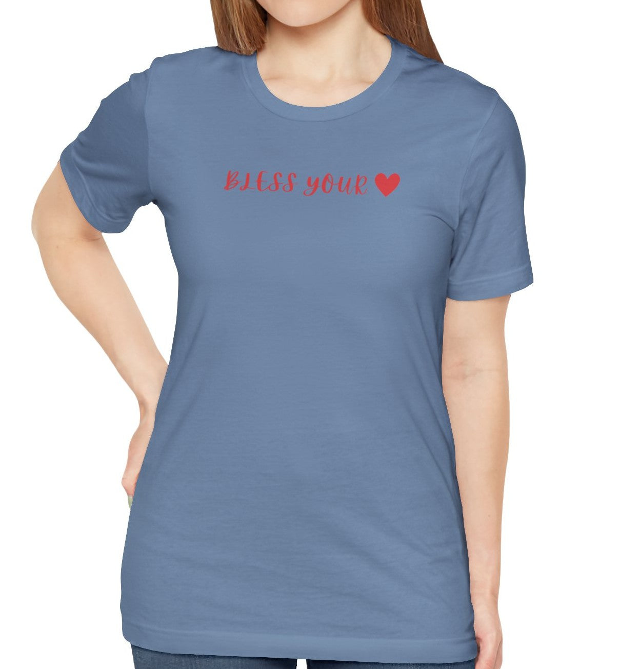 Women's Bless Your Heart Jersey Short Sleeve Tee