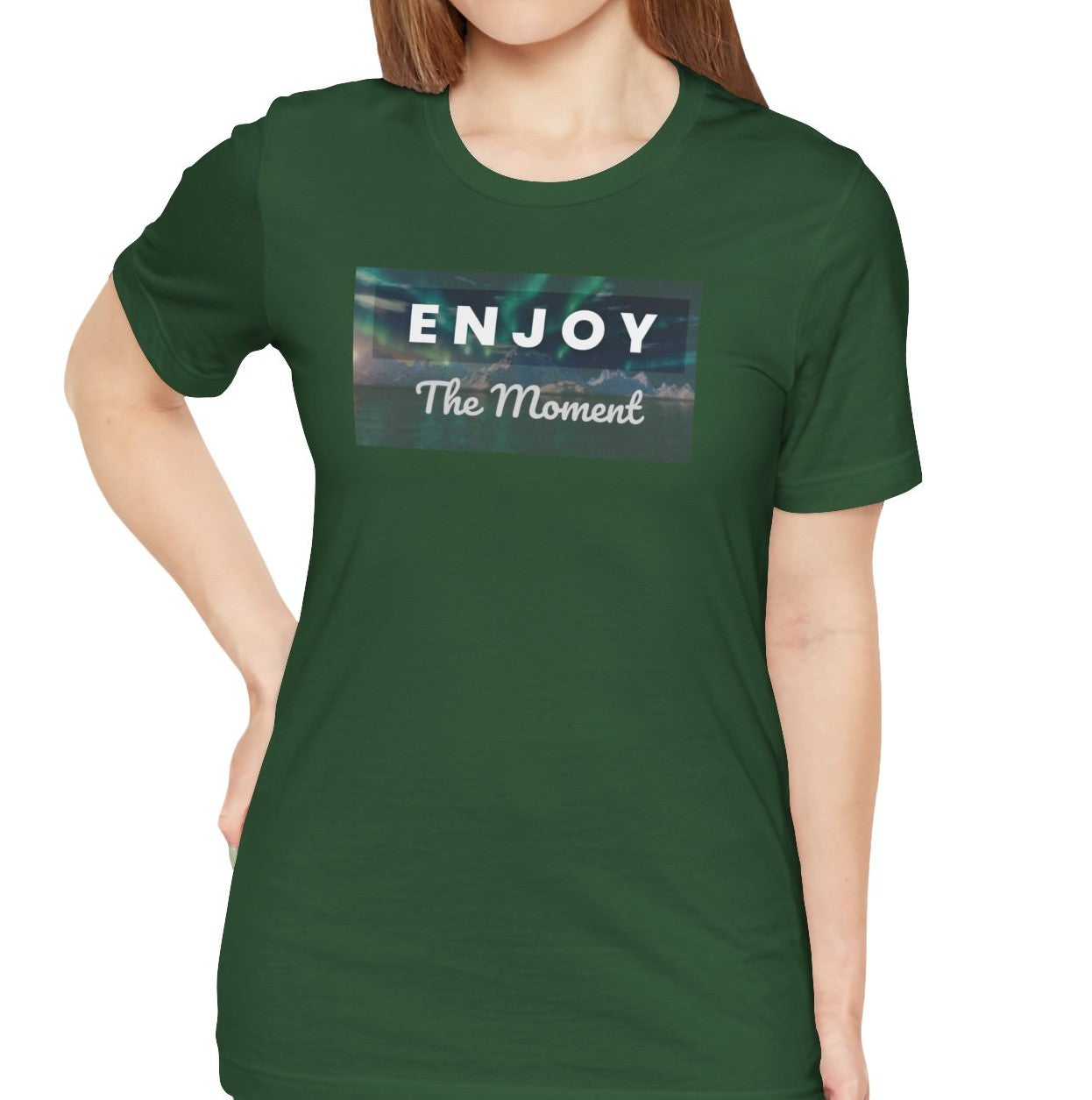 Women's Enjoy The Moment Northern Lights Tee