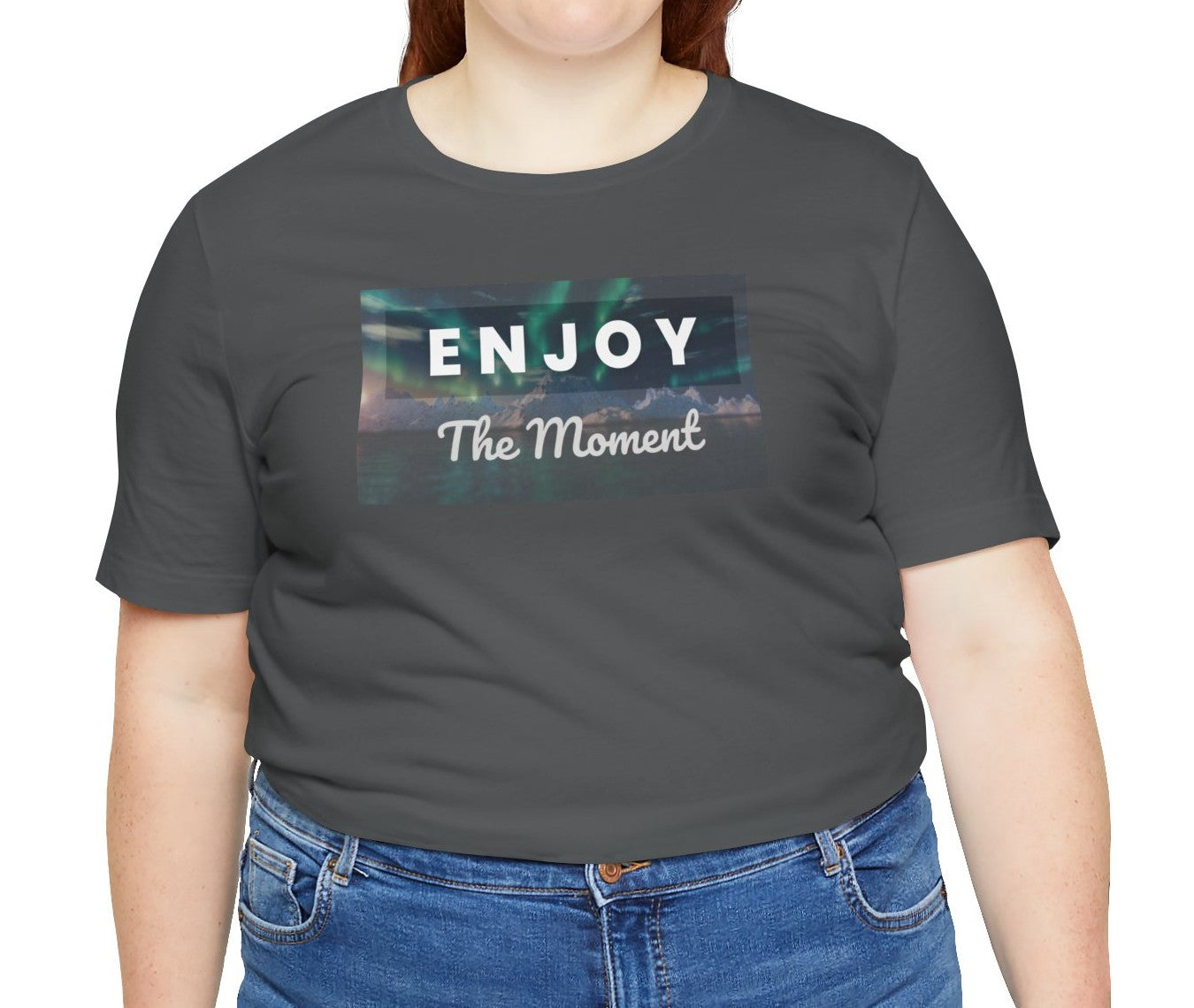 Women's Enjoy The Moment Northern Lights Tee