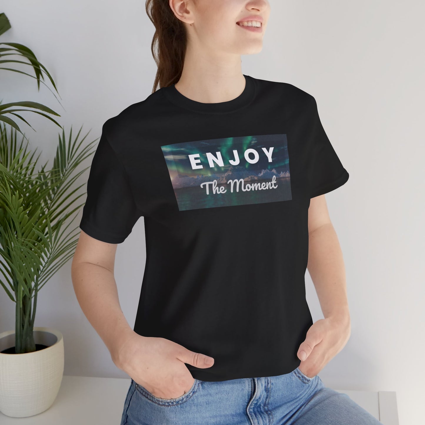 Women's Enjoy The Moment Northern Lights Tee