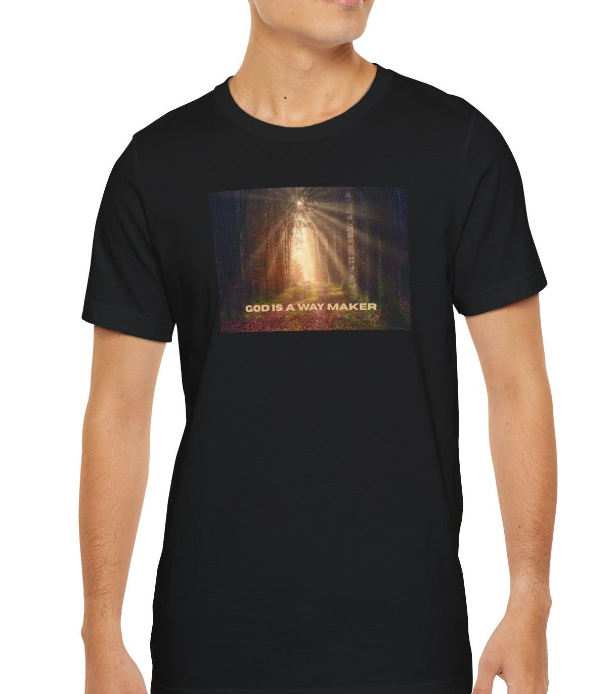 Men's God is a Way Maker Jersey Short Sleeve Tee