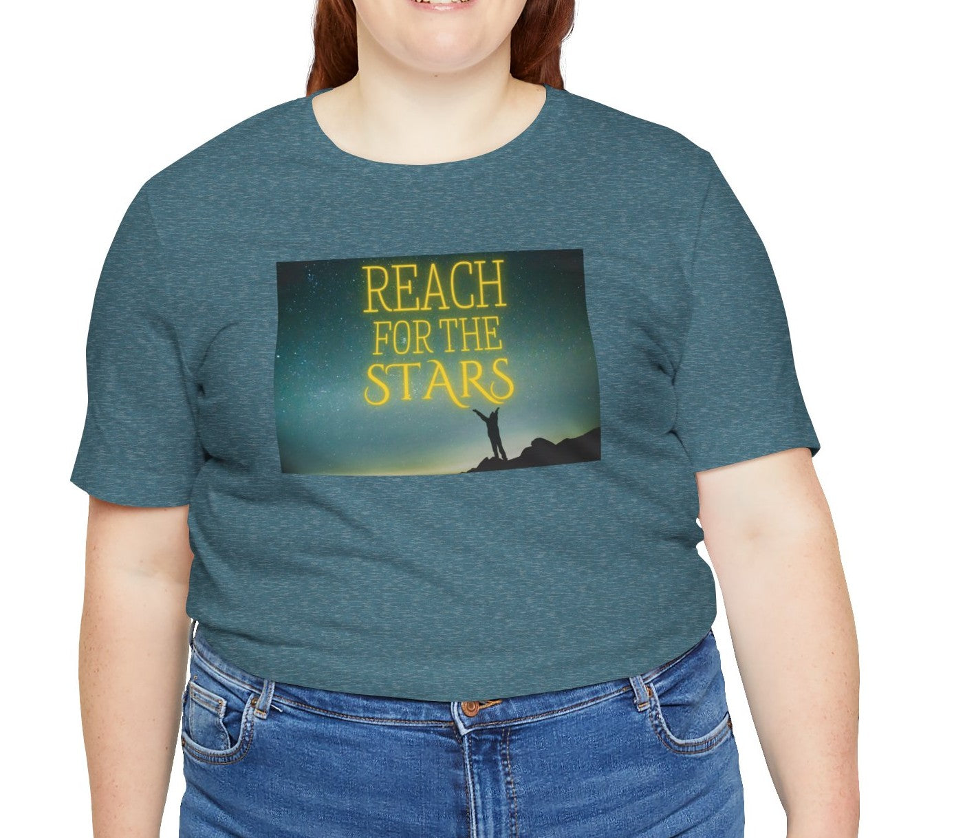Women's Reach for the Stars Jersey Short Sleeve Tee