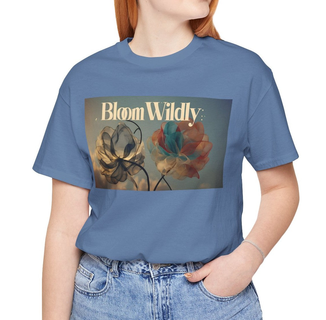 Women's Bloom Wildly Jersey Short Sleeve Tee