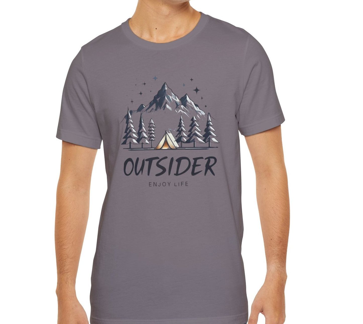 Men's Enjoy Life Outsider Jersey Short Sleeve Tee