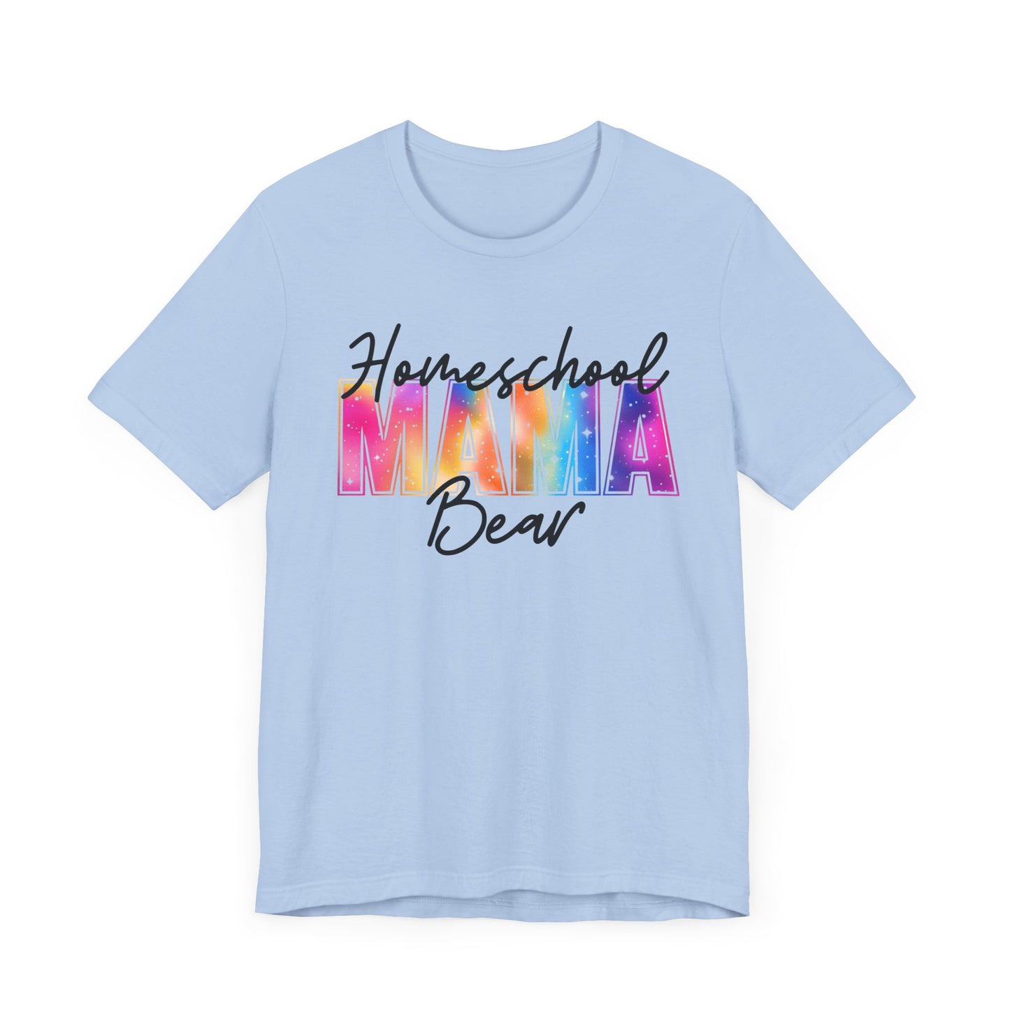 Homeschool Mama Bear Jersey Short Sleeve Tee Sz. S-5XL