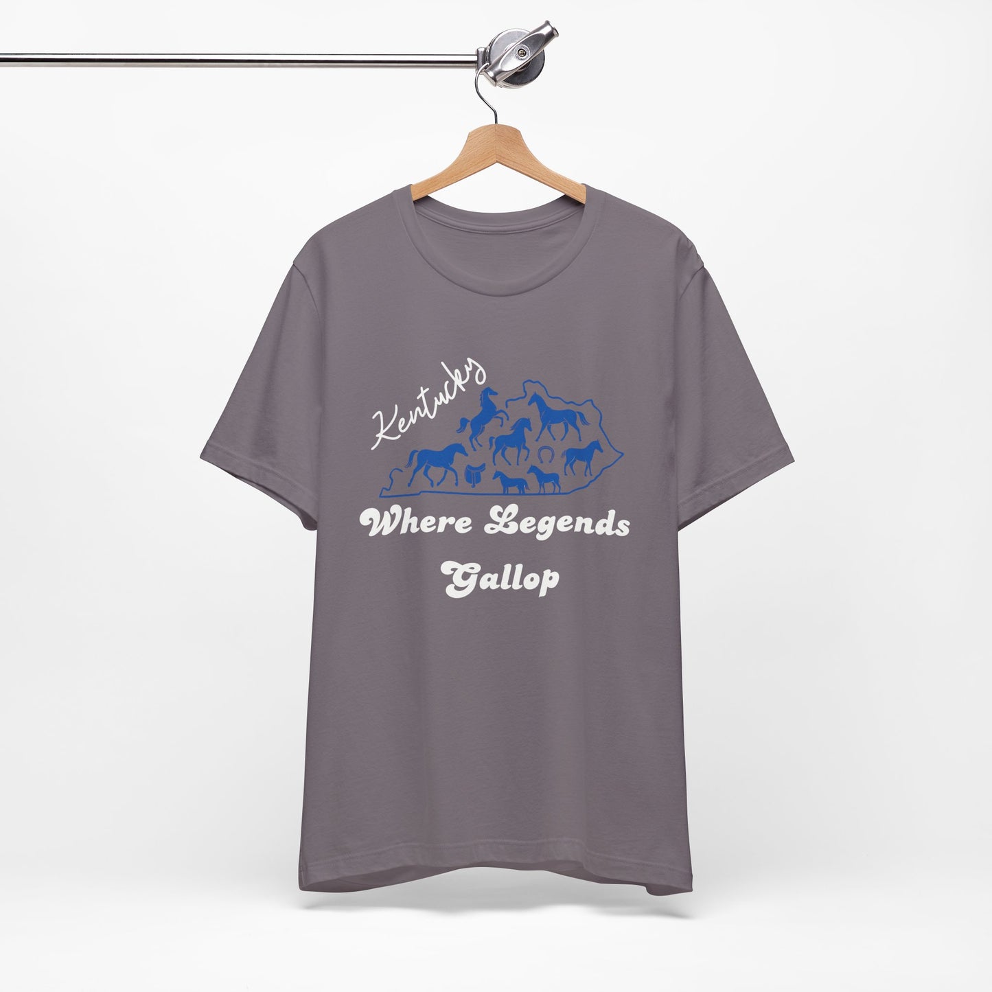Kentucky Horse Tee, Where Legends Gallop, Sz. S-5XL