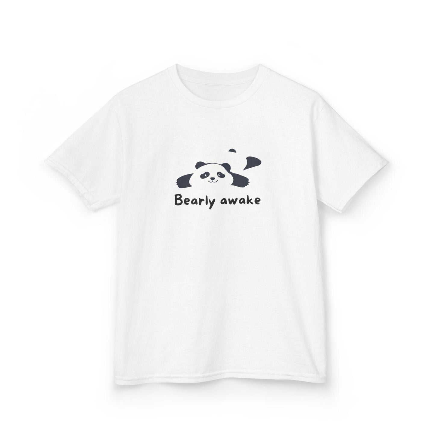 Kids Bearly Awake Panda Heavy Cotton™ Tee