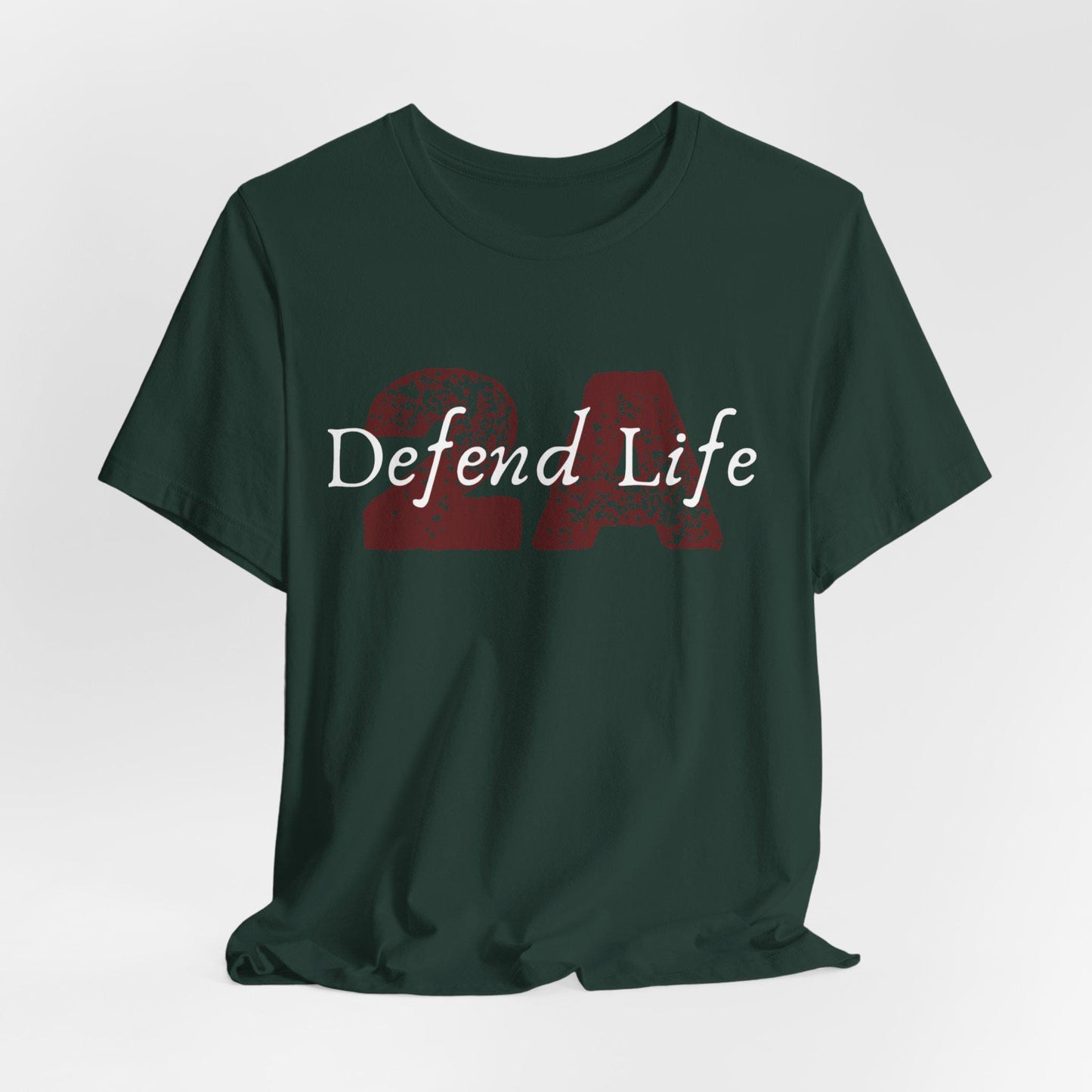Women's Defend Life 2A Jersey Short Sleeve Tee Sz. S-5XL