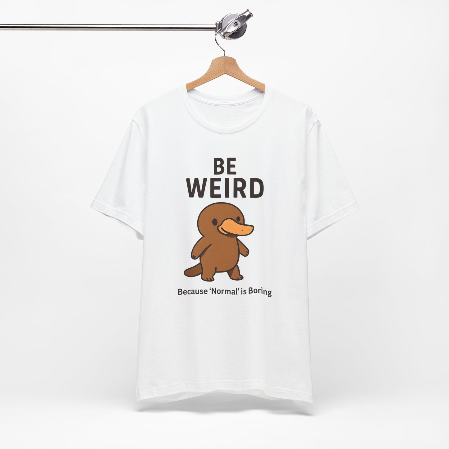 Women's Be Weird Jersey Short Sleeve Tee Sz. S-5XL