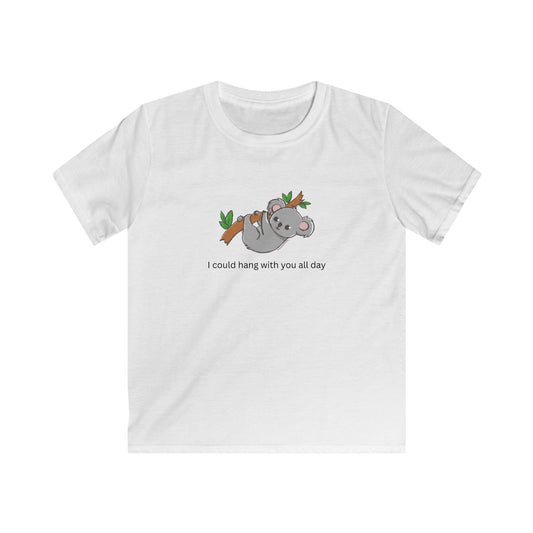 Kids Tee - I Could Hang With You All Day, Koala Kids Tee