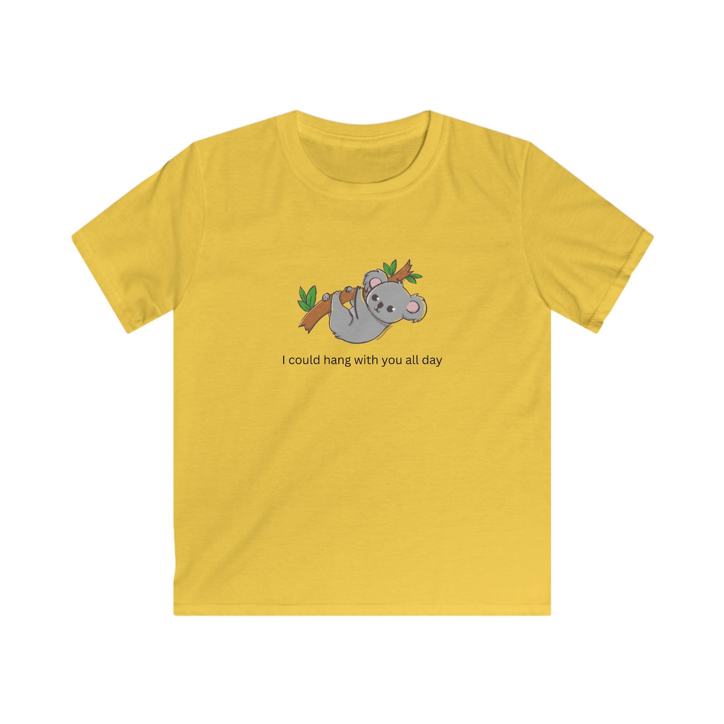 Kids Tee - I Could Hang With You All Day, Koala Kids Tee