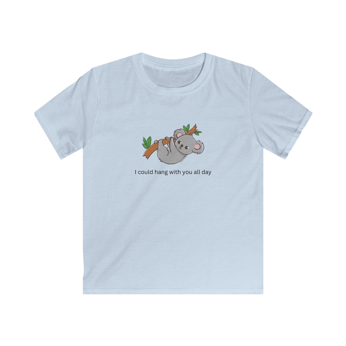 Kids Tee - I Could Hang With You All Day, Koala Kids Tee