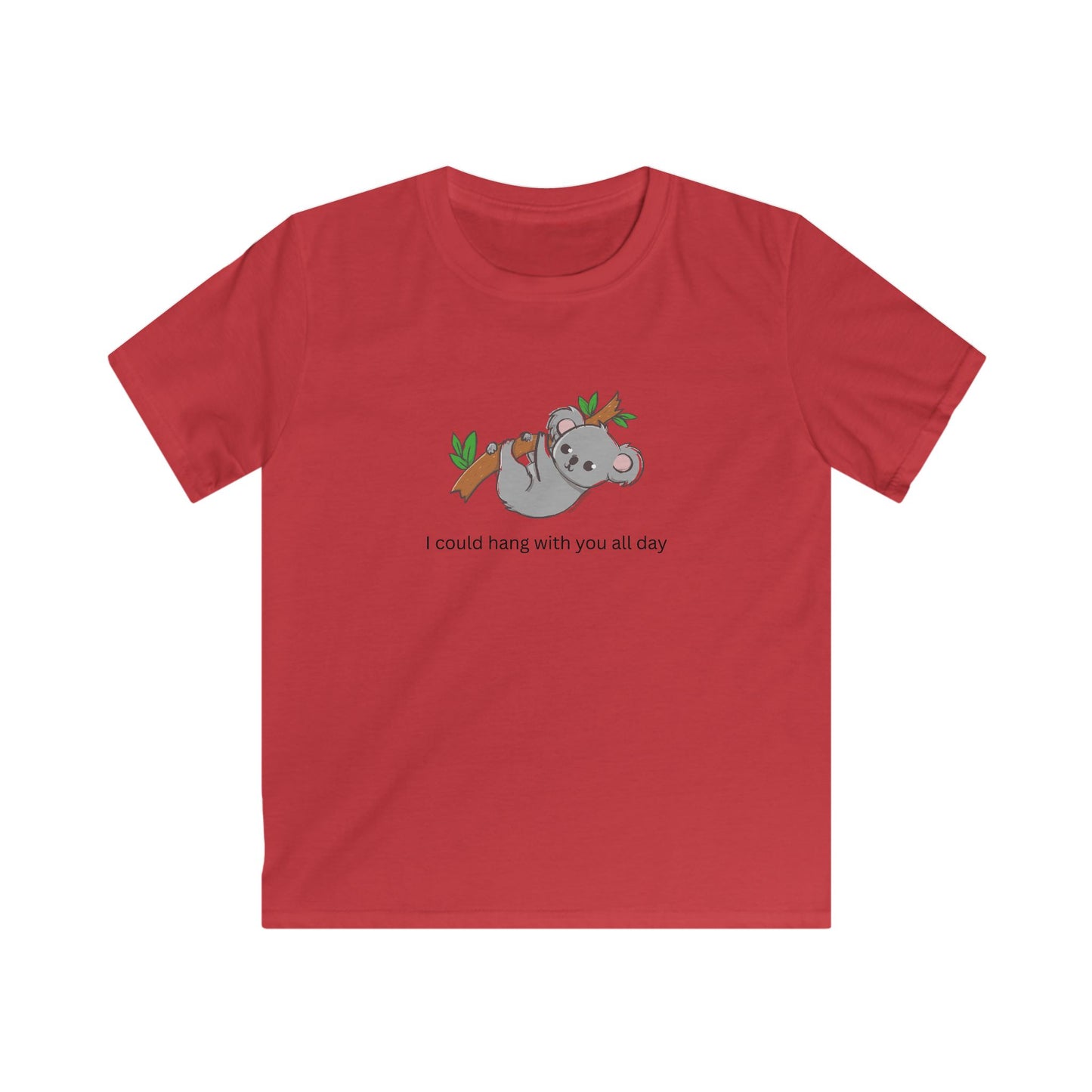 Kids Tee - I Could Hang With You All Day, Koala Kids Tee