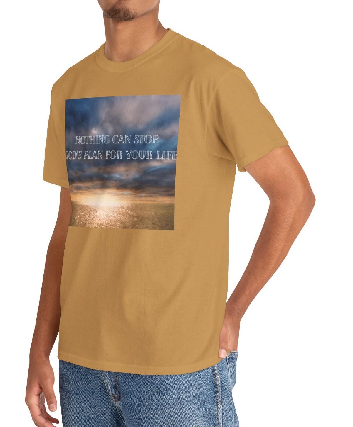 Men's God Has a Plan Cotton Tee