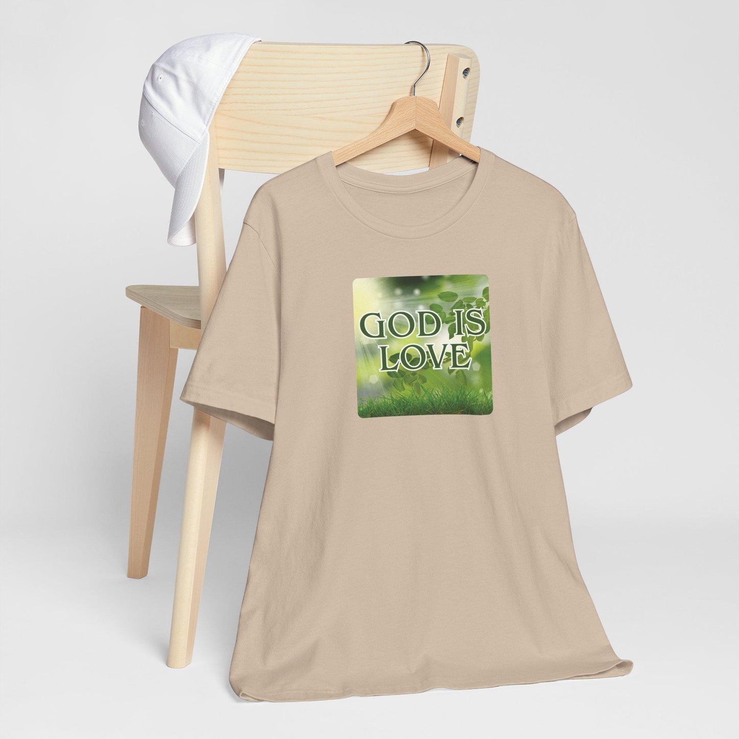 Men's God is Love Faith-Based Tee