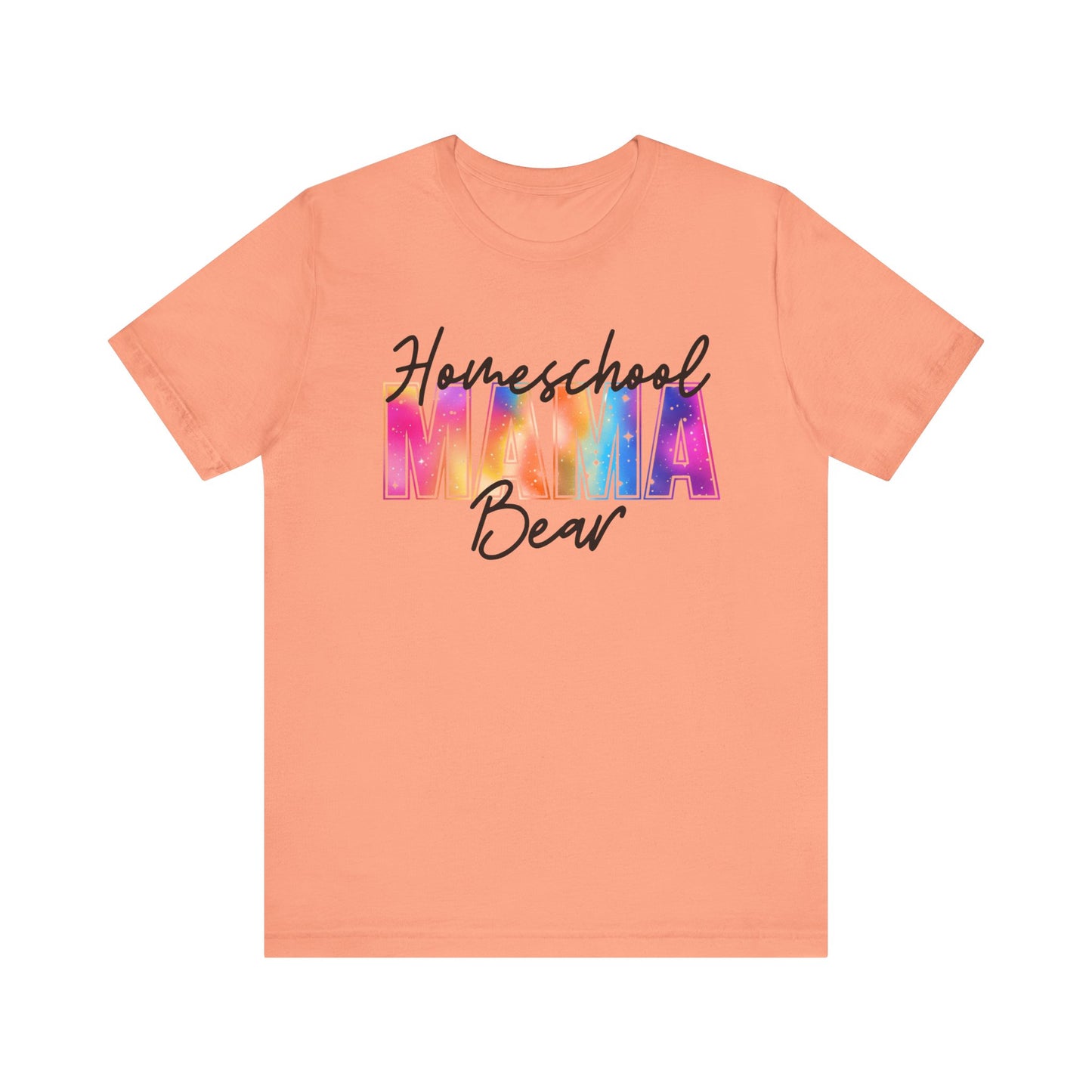 Homeschool Mama Bear Jersey Short Sleeve Tee Sz. S-5XL