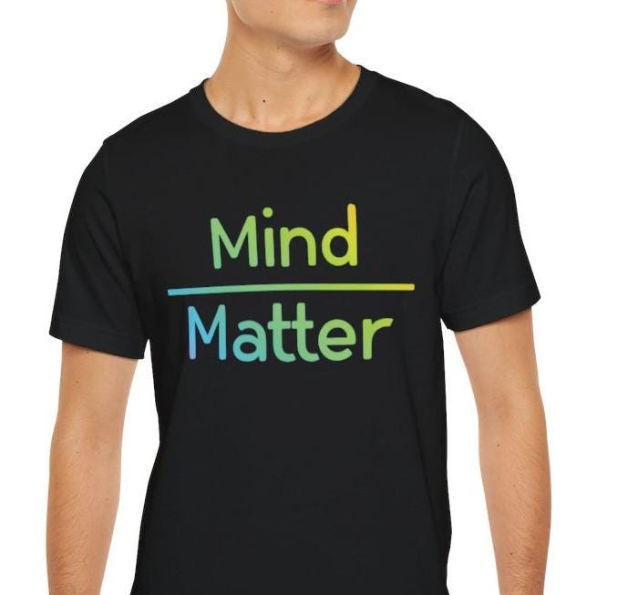Men's Mind Over Matter Jersey Short Sleeve Tee