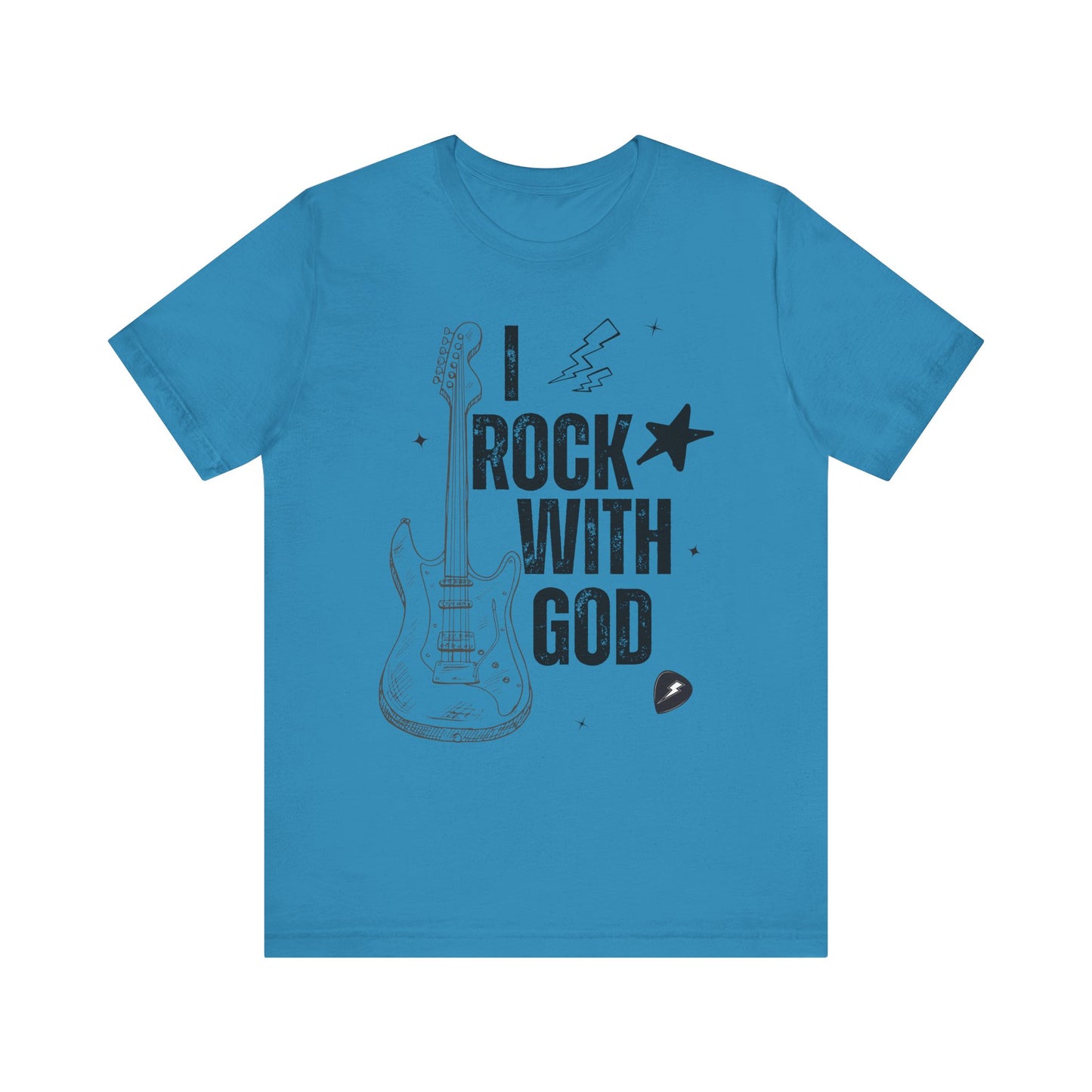 Men's I Rock With God Jersey Short Sleeve Tee