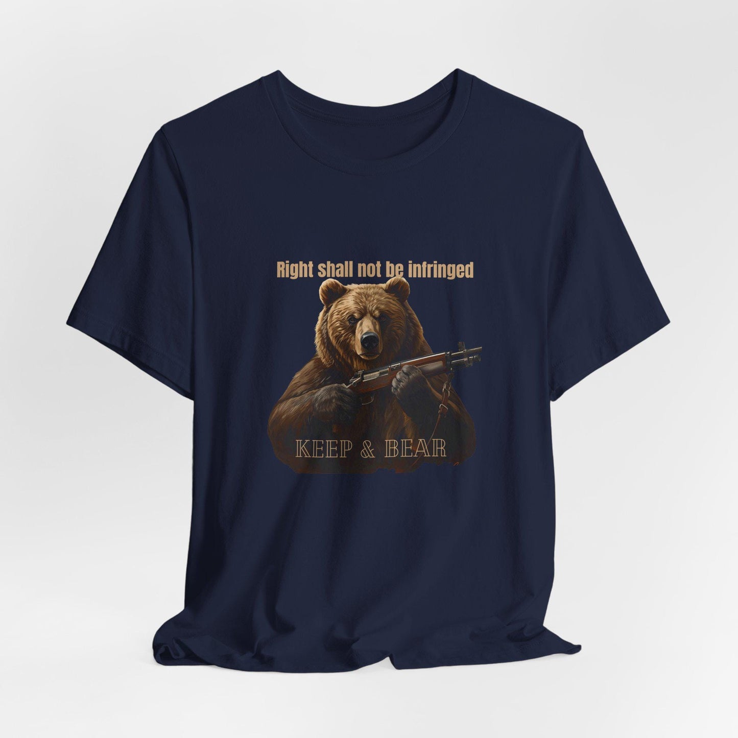 Right Shall Not Be Infringed T-Shirt, Keep & Bear 2A Tee