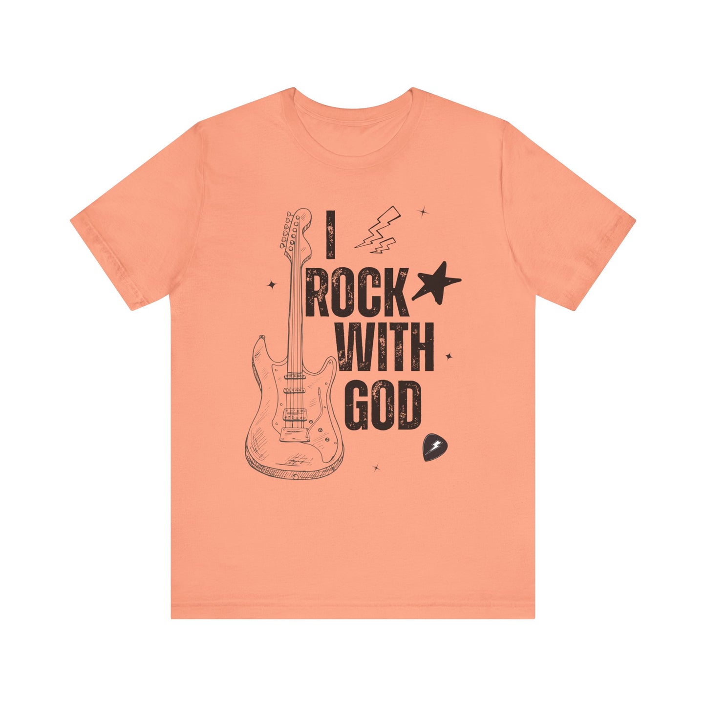 Women's I Rock With God Jersey Short Sleeve Tee