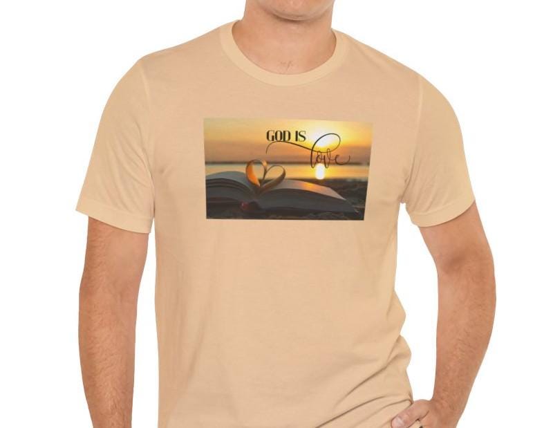 Men's God Is Love Christian Tee