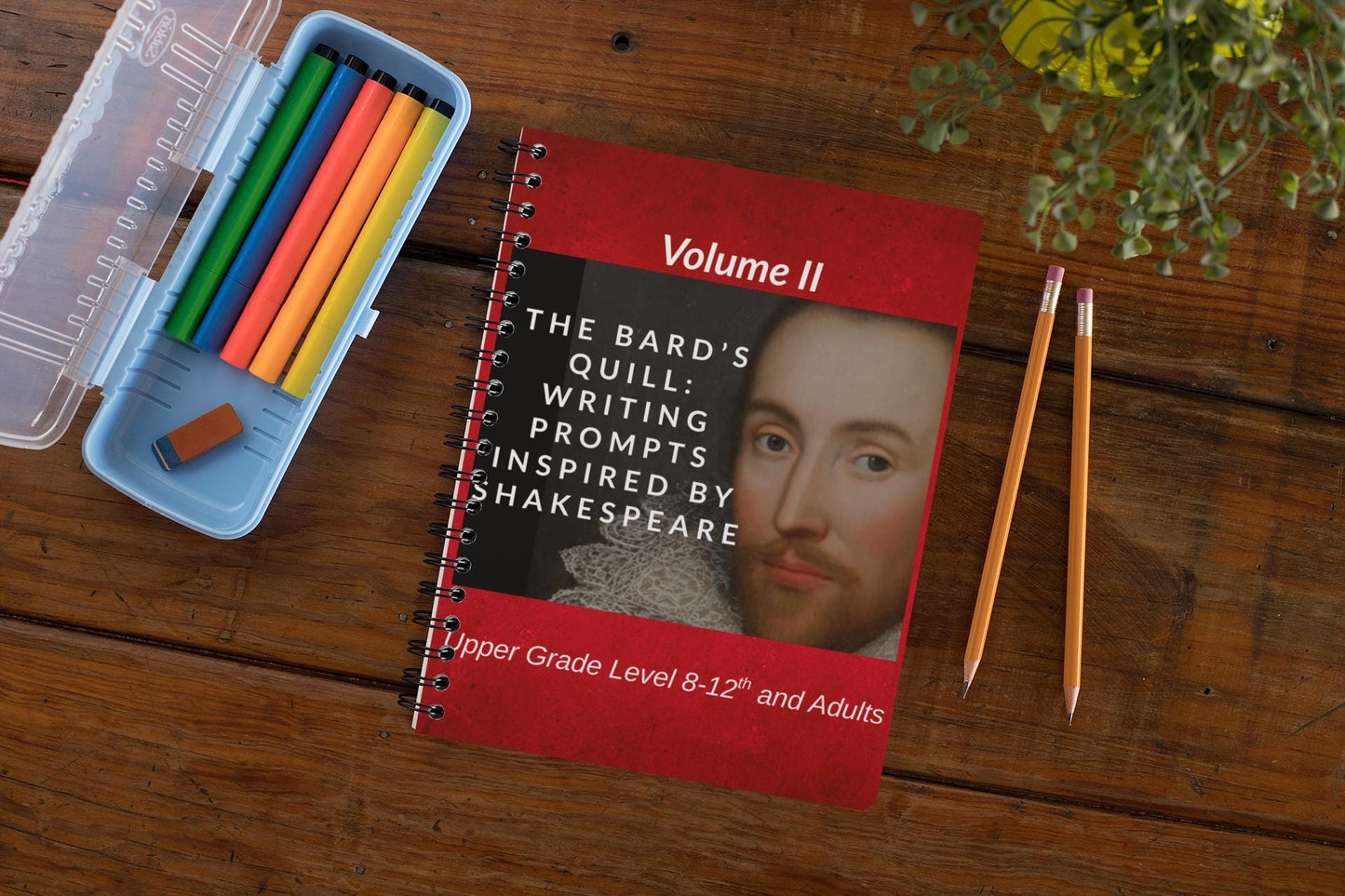 The Bard’s Quill: Writing Prompts Inspired by Shakespeare – Volume 2  Homeschool Highschool Creative Writing