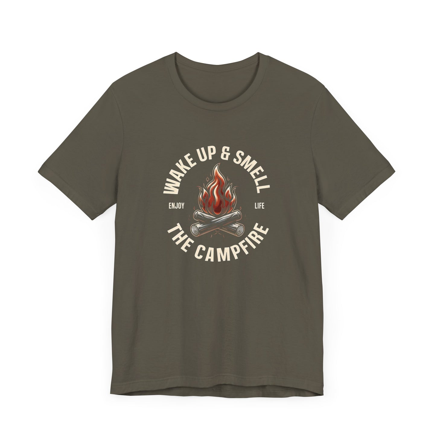 Men's Enjoy Life Campfire Jersey Short Sleeve Tee