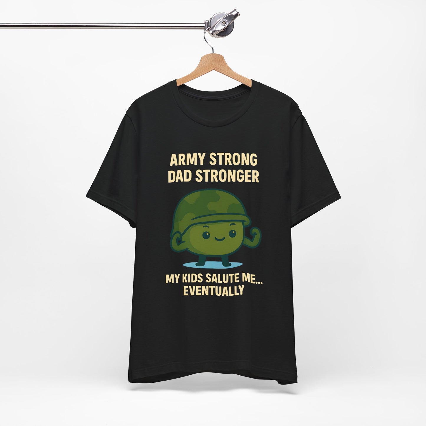 Army Strong Dad Jersey Short Sleeve Tee Sz. S-5XL