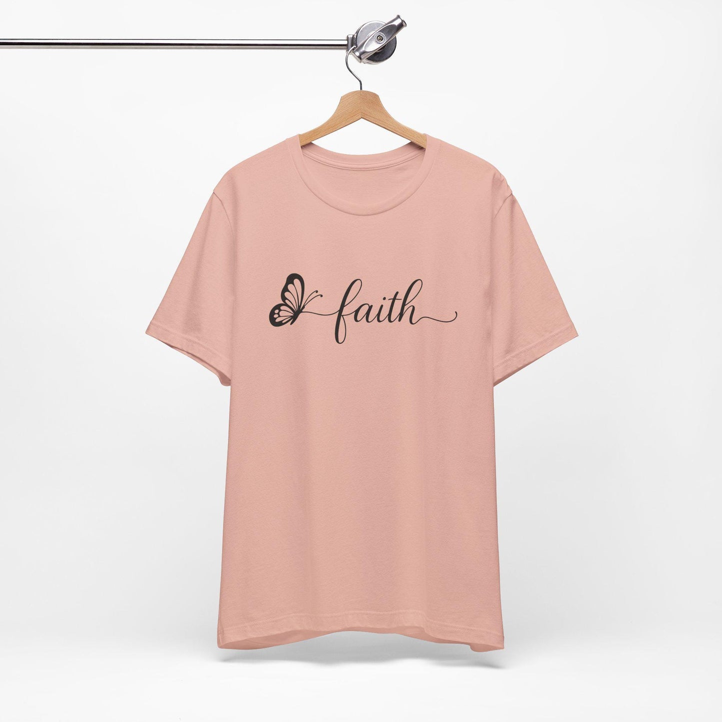 Women's Butterfly Faith Jersey Short Sleeve Tee