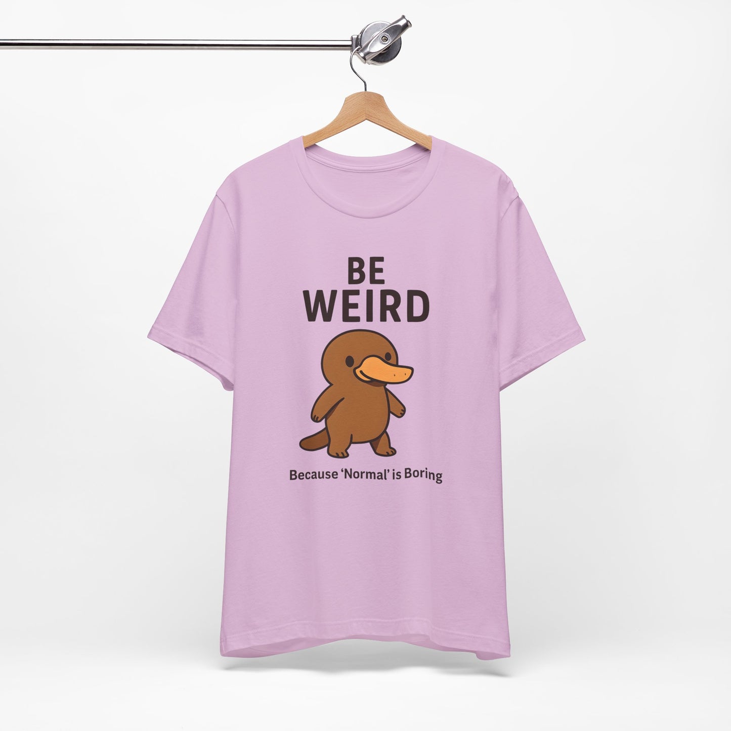 Women's Be Weird Jersey Short Sleeve Tee Sz. S-5XL