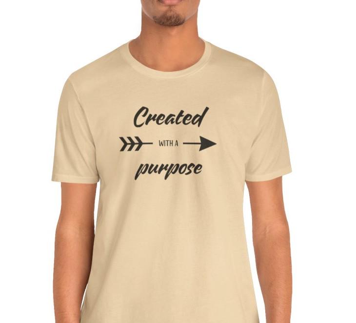 Men's Faith-Inspired Christian Purpose Tee