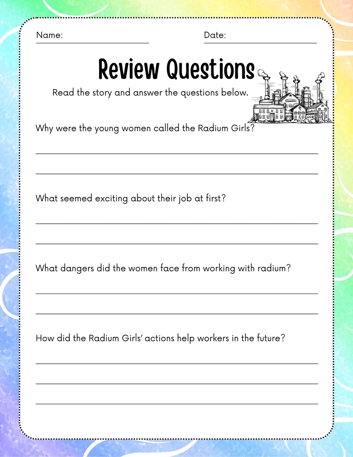 Strange But True Stories: Reading Comprehension Workbook (PDF Download)