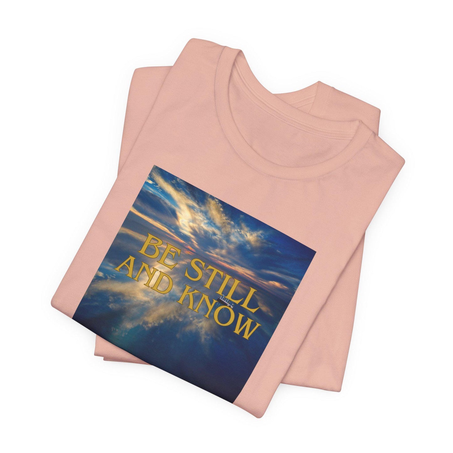 Men's Be Still and Know Jersey Short Sleeve Tee