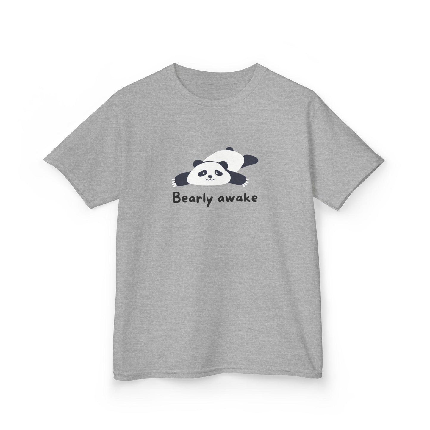 Kids Bearly Awake Panda Heavy Cotton™ Tee