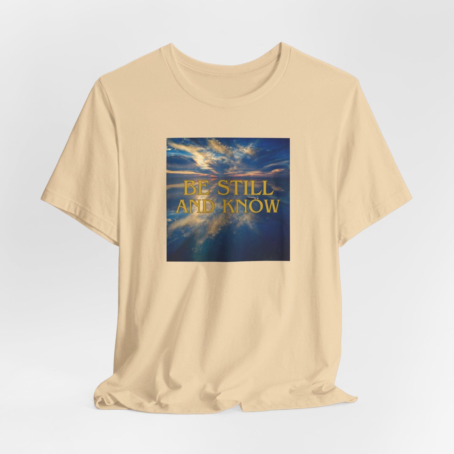 Women's Be Still and Know Jersey Short Sleeve Tee