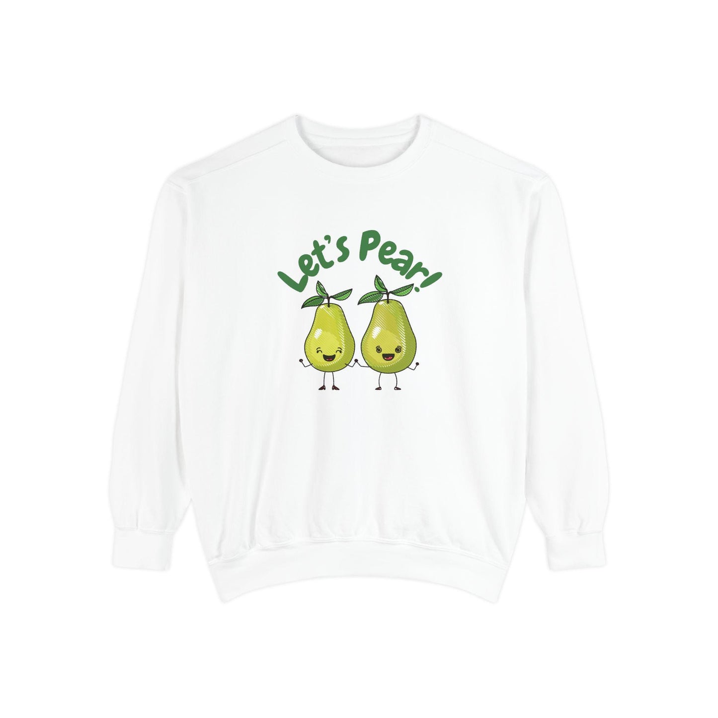 RBT Let's Pear Sweatshirt - Cute Registered Behavior Technician Gift, ABA Therapy Apparel, Funny Pear Design