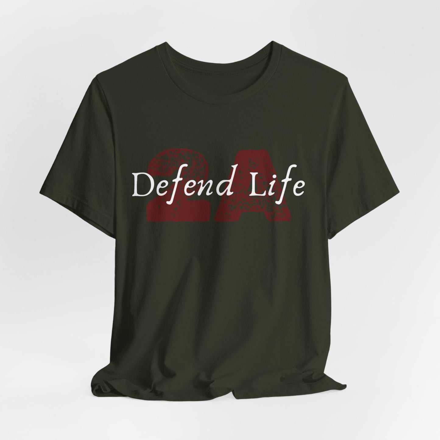 Women's Defend Life 2A Jersey Short Sleeve Tee Sz. S-5XL