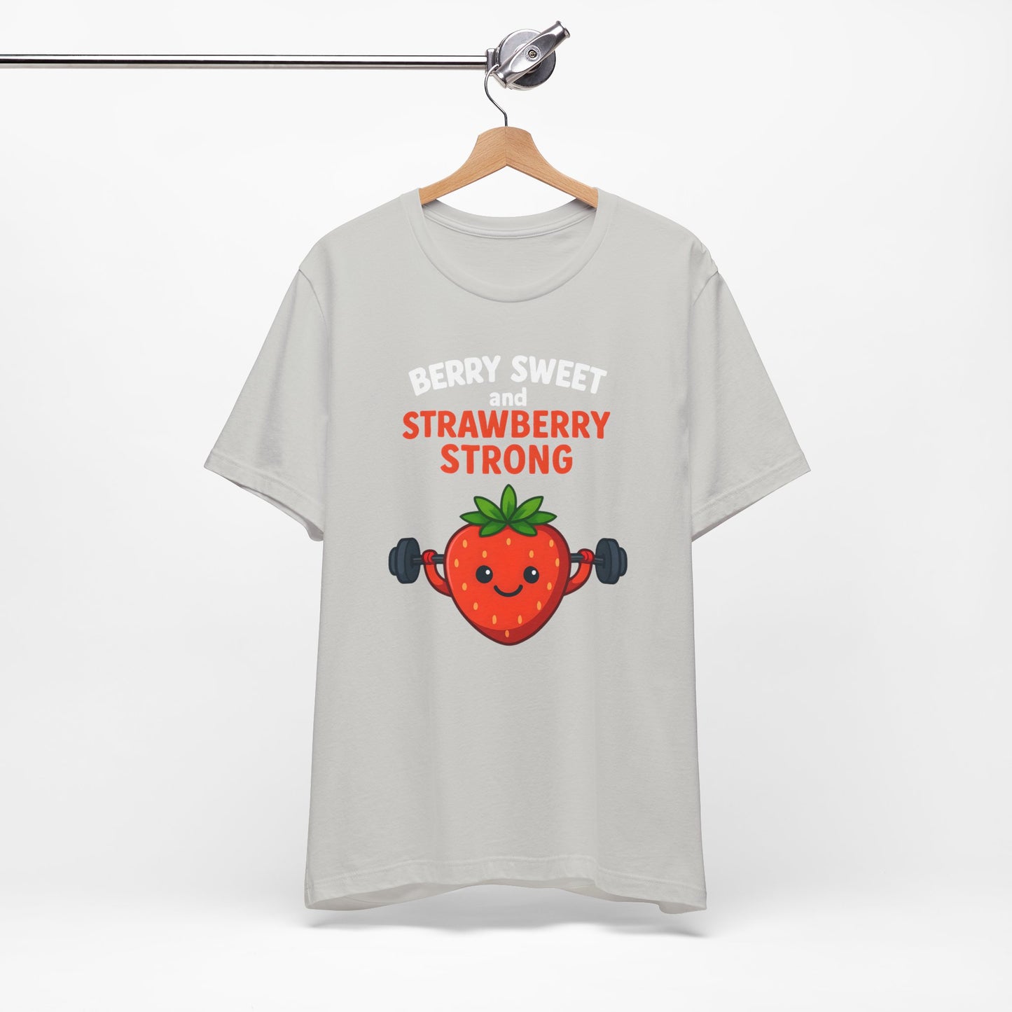 Strawberry Strong Jersey Short Sleeve Tee Sz. S-5XL