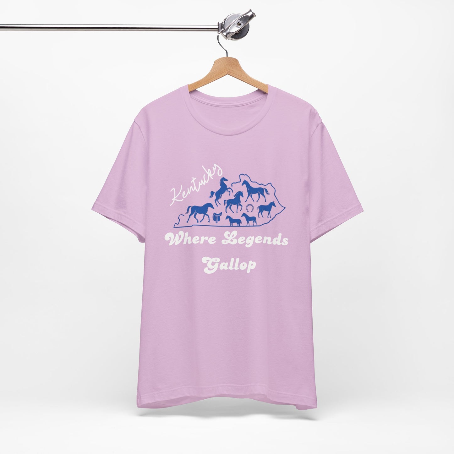 Kentucky Horse Tee, Where Legends Gallop, Sz. S-5XL