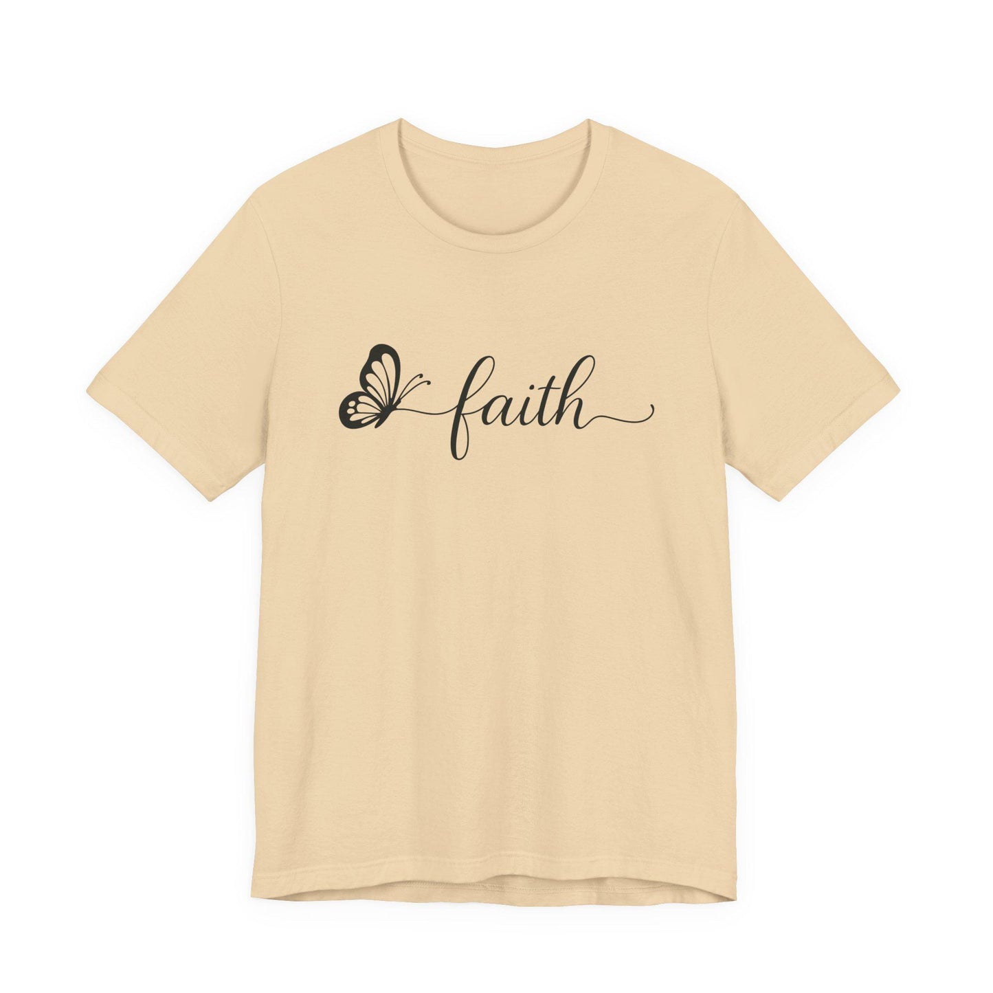 Women's Butterfly Faith Jersey Short Sleeve Tee