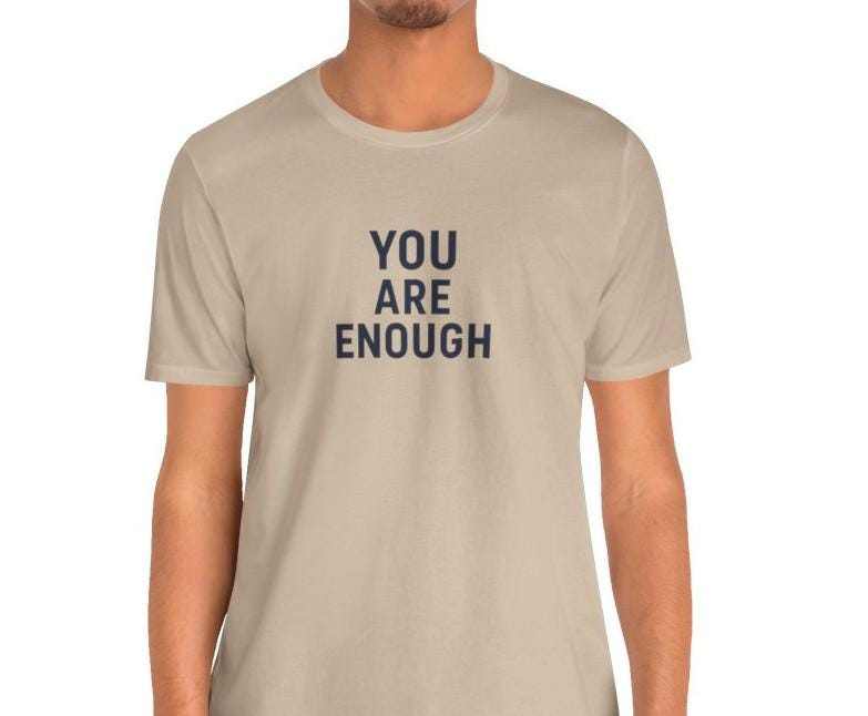 Men's You Are Enough Jersey Short Sleeve Tee