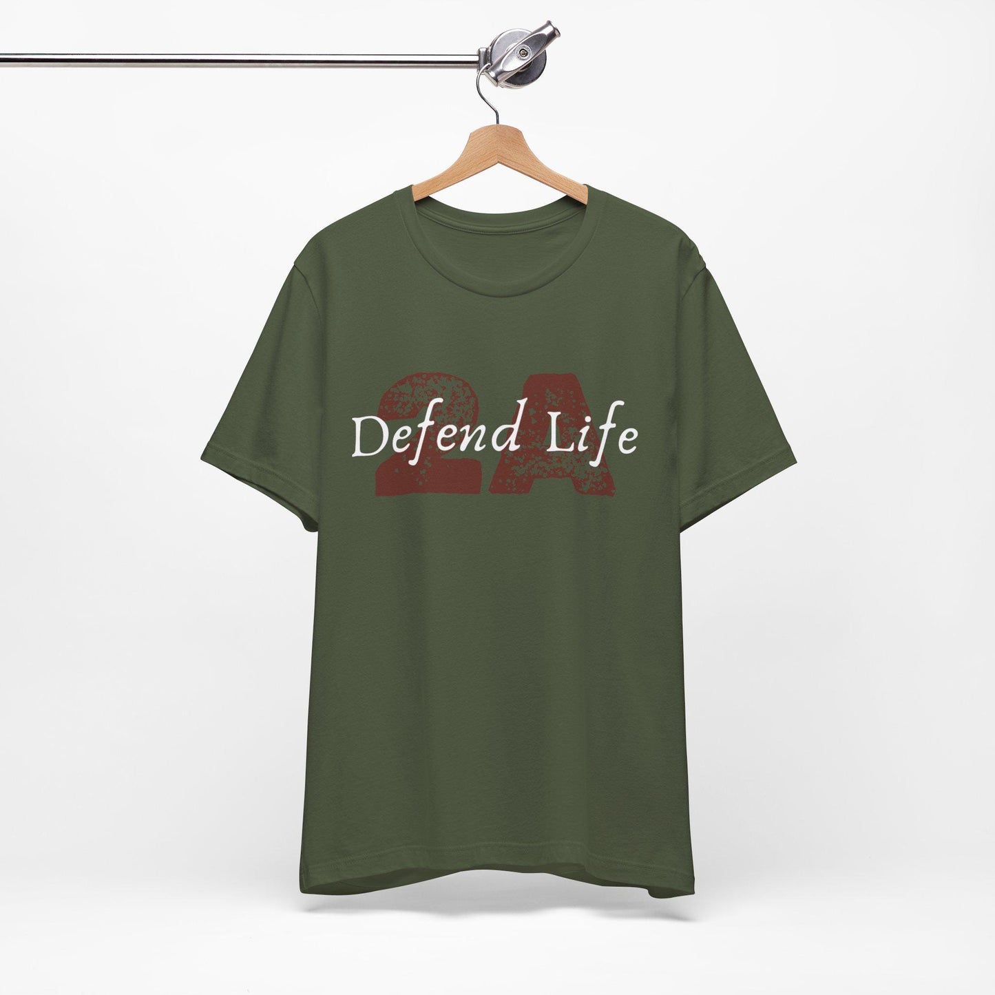 Women's Defend Life 2A Jersey Short Sleeve Tee Sz. S-5XL