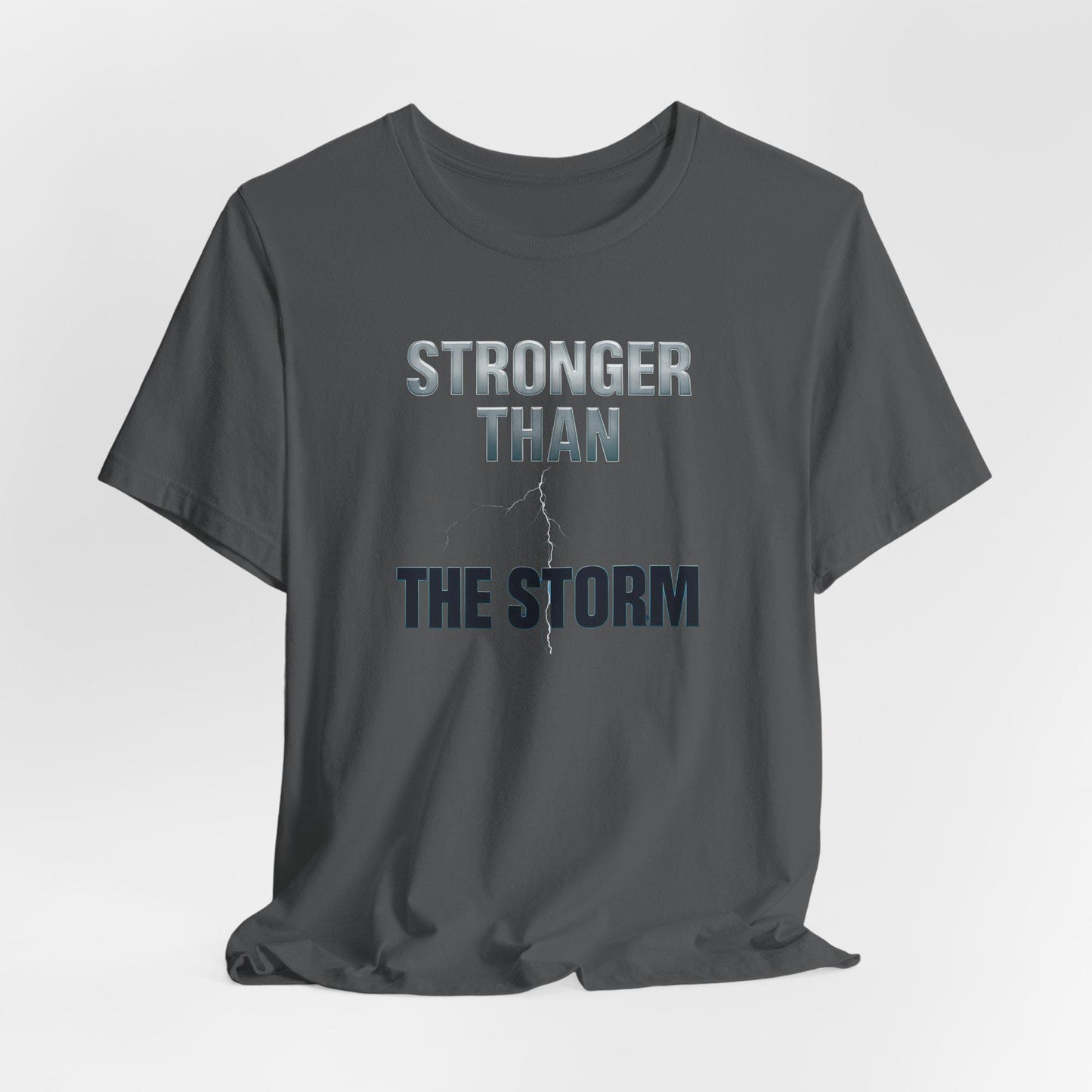Stronger than the Storm Men's Jersey Short Sleeve Tee