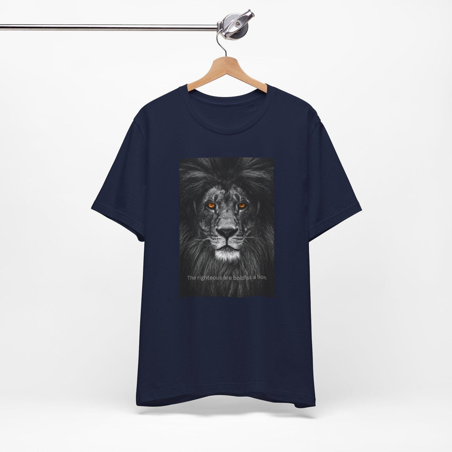 Men's Christian Bold as a Lion Short Sleeve Tee