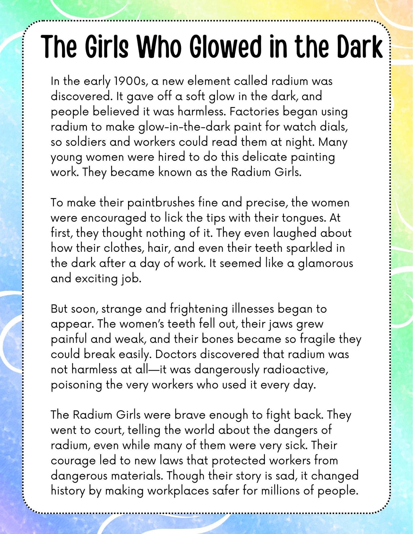 Strange But True Stories: Reading Comprehension Workbook (PDF Download)