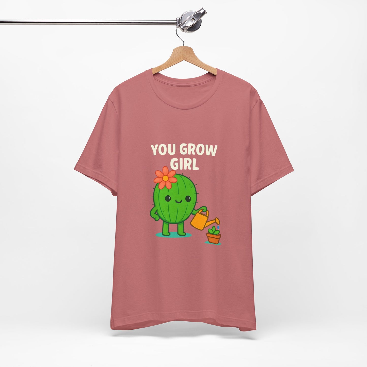 Women's Plant -You Grow Girl Jersey Short Sleeve Tee Sz. S-5XL