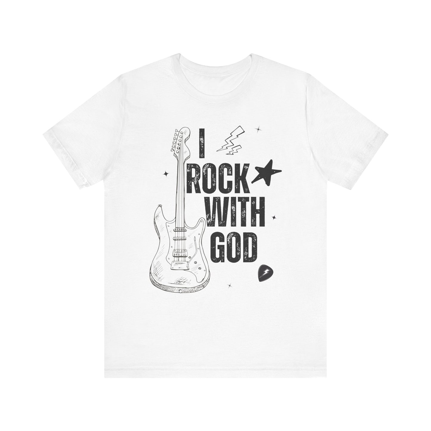 Women's I Rock With God Jersey Short Sleeve Tee