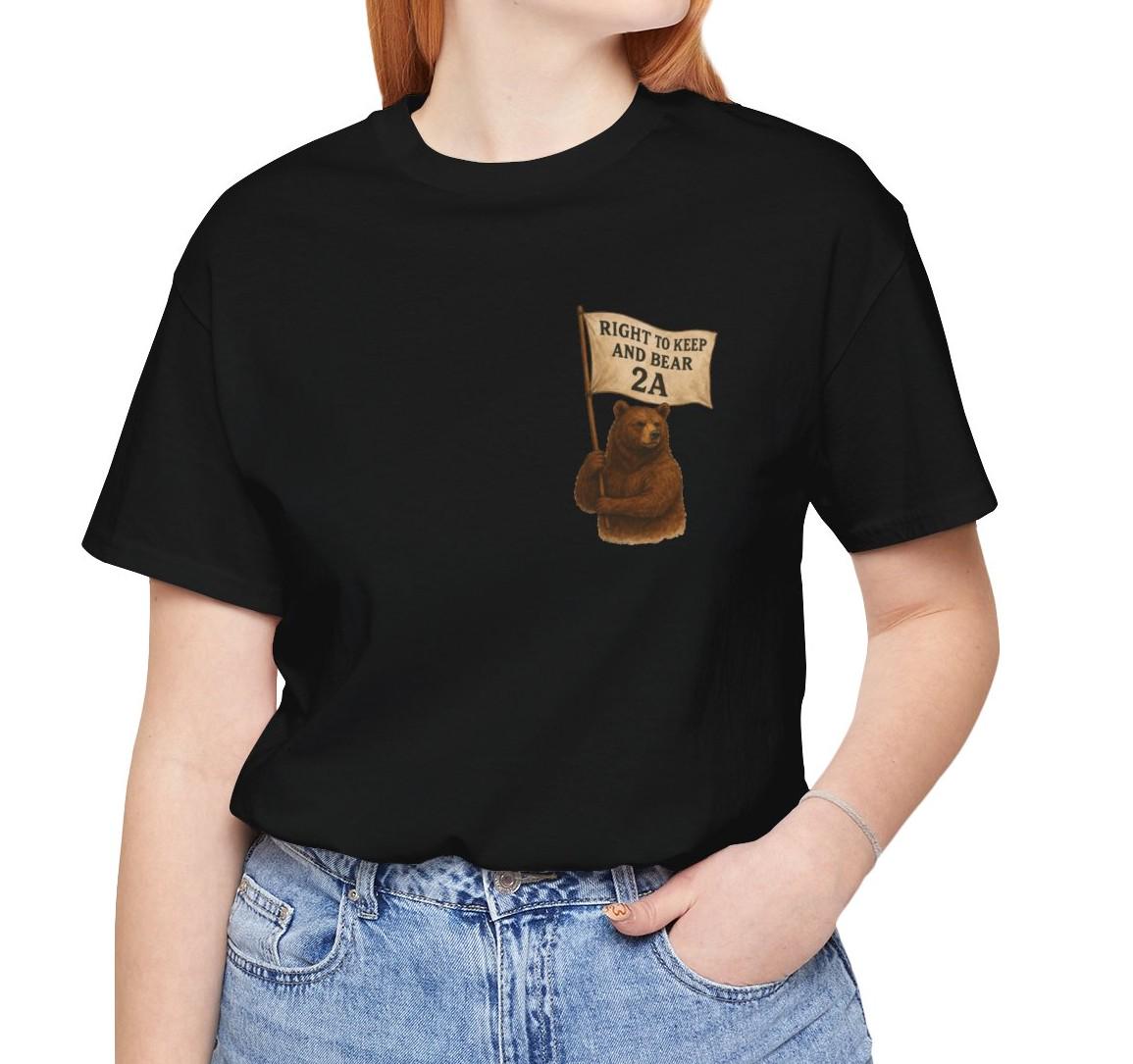 Right to Keep and Bear 2A Patriotic T-Shirt