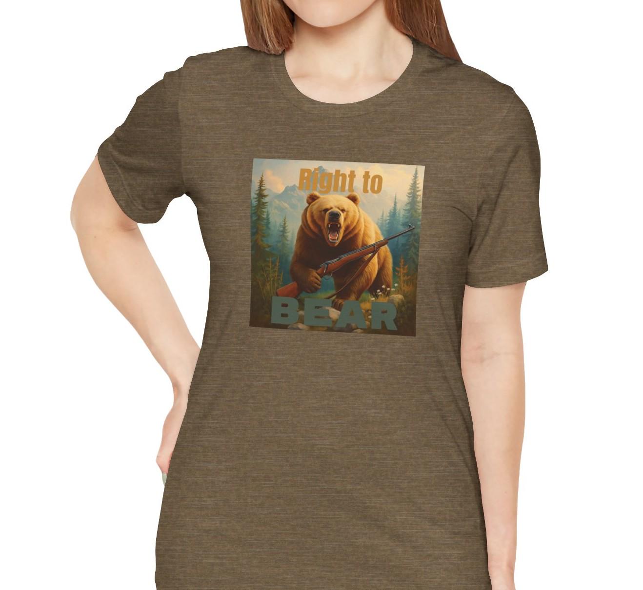 Right to Bear, Second Amendment Patriotic Tee