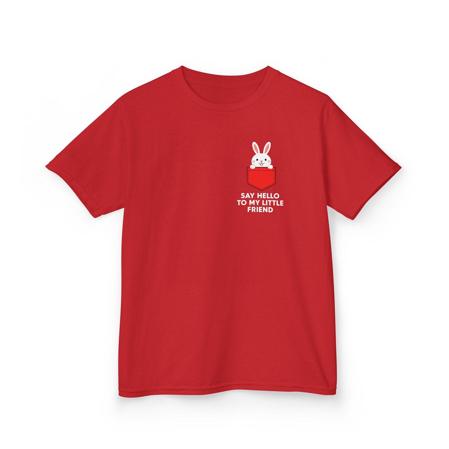 Kids Say Hello Bunny Heavy Cotton™ Tee